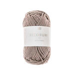Ricorumi dk Hkelgarn, 100% Baumwolle, 25 g, Grau