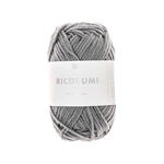 Ricorumi dk Hkelgarn, 100% Baumwolle, 25 g, Schiefer