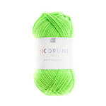 Ricorumi Neon dk Hkelgarn, 100% Polyacryl, 25 g, Grn