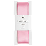 Satinband glänzend, 100% Nylon, Pink, 25 mm x 3 m