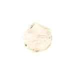 Glasschliff-Kandis Perle, 6 mm, 12 Stk, Wei