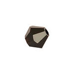 Glasschliff-Perlen Raute, 4 mm, 20 Stk, Schwarz