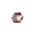 Glasschliff-Perlen Raute, 4 mm, 20 Stk, Veilchen