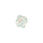 Glasschliff-Perlen Raute, 4 mm, 20 Stk, Mint