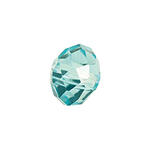 Glasschliff-Diskus Perle, 6 mm, 12 Stk, Mint