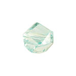 Glasschliff-Kandis Perle, 6 mm, 12 Stk, Mint