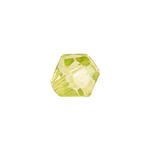 Glasschliff-Perlen Raute, 4 mm, 20 Stk, Zitrin
