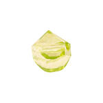 Glasschliff-Kandis Perle, 6 mm, 12 Stk, Zitrin