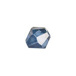 Glasschliff-Perlen Raute, 4 mm, 20 Stk, Dunkelblau