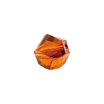 Glasschliff-Kandis Perle, 6 mm, 12 Stk, Karneol