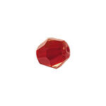 Glasschliff-Perlen Raute, 4 mm, 20 Stk, Bordeaux