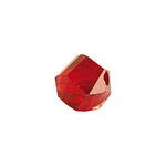 Glasschliff-Kandis Perle, 6 mm, 12 Stk, Bordeaux