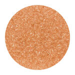 Rocailles-Perlen, 2 mm, 14 g, Pink Transparent