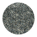 Rocailles-Perlen, 2 mm, 14 g, Transparent Blau