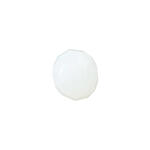 Glasschliff-Diskus Perle, 6 mm, 12 Stk, Wei Opak