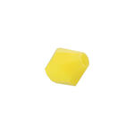 Glasschliff-Perlen Raute, 4 mm, 20 Stk, Gelb Opak