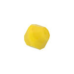 Glasschliff-Perlen Raute, 6 mm, 12 Stk, Gelb Opak