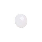 Glasschliff-Diskus Perle, 6 mm, 12 Stk, Rosa Milchig