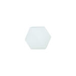 Glasschliff-Perlen Raute, 4 mm, 20 Stk, Mint Milchig