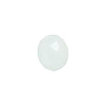 Glasschliff-Diskus Perle, 6 mm, 12 Stk, Mint Milchig