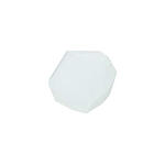 Glasschliff-Kandis Perle, 6 mm, 12 Stk, Mint Milchig