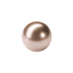 Renaissance Glasperle, rund, 3 mm, 120 Stk, Braun