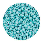 Rocailles-Perlen Itoshii, 2,6 mm, 17 g, Trkis Opak