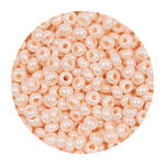 Rocailles-Perlen Itoshii, 2,6 mm, 17 g, Creme Muschel