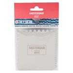 Amsterdam Metallspachtel gezackt / Scraper 10x10 cm