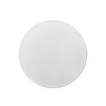 Fensterbild, wei�, Pong� 08, 20 cm Rund