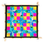 Gutta-Tuch 55x55, Pong� 08, Motiv Cross