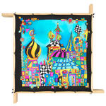 Gutta-Tuch 55x55, Pong� 08, Motiv Nadja