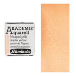 Akademie-Aquarellfarbe 1/2 Napf, Neapelgelb