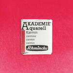 Akademie-Aquarellfarbe 1/2 Napf, Karmin