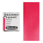 Akademie-Aquarellfarbe 1/2 Napf, Karmin