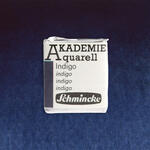 Akademie-Aquarellfarbe 1/2 Napf, Indigo