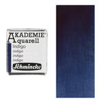 Akademie-Aquarellfarbe 1/2 Napf, Indigo