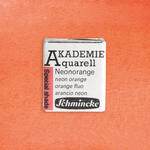 Akademie-Aquarellfarbe 1/2 Napf, Neonorange