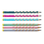 STABILO EASYgraph, Ergonomischer Bleistift f�r Linksh�nder, HB - Verschiedene Farben