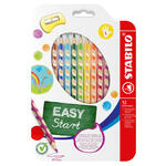 STABILO EASYcolors, Ergonomischer Buntstift f�r Linksh�nder, 12er Etui mit Spitzer