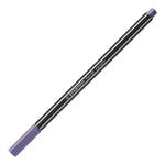 STABILO Pen 68, Premium-Filzstift Metallic, Violett