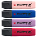 STABILO Textmarker Boss Original NatureColors Wildflower - Verschiedene Farben