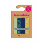 Decoupage- / Decopatch-Papier Pocket-Sortierung mit 4 Blatt Dcopatch-Papier 30x40 cm - Goldener Pfau