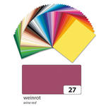 Fotokarton 300g/qm 50x70 cm, Wein-Rot, 1 Bogen