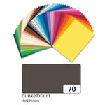 Fotokarton 300g/qm 50x70 cm, Dunkel-Braun, 1 Bogen