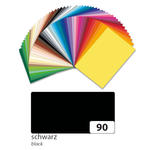 Fotokarton 300g/qm 50x70 cm, Schwarz, 1 Bogen