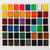 NEU Aquarellkasten Metall, Art Aqua Standard-Farben, gefllt mit 48x 1/2 Npfchen Bild 4