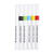 NEU Universal-Marker Set, 6 Filzstifte in Sortierten Farben, Strichstrke 4 mm Bild 2
