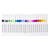 NEU Universal-Marker Set, 24 Filzstifte in Sortierten Farben, Strichstrke 4 mm Bild 2