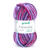 Filzwolle Color, 100% Schurwolle, Oeko-Tex-Standard, 50g, 50m, Farbe 40, Fuchsia-Hellblau - Fuchsia-Hellblau (40)